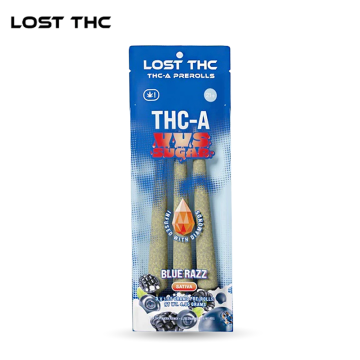 LOST THC VVS SUGAR DIAMOND SAUCE THC-A PRE ROLLS 1.65GM/3CT/10PK